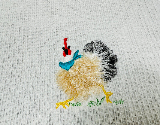 Fringed Chicken with Bandanna