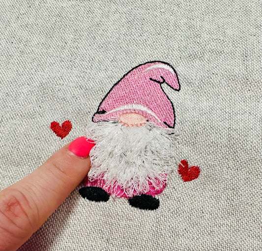 Single Mini Gnome Fringed Beard