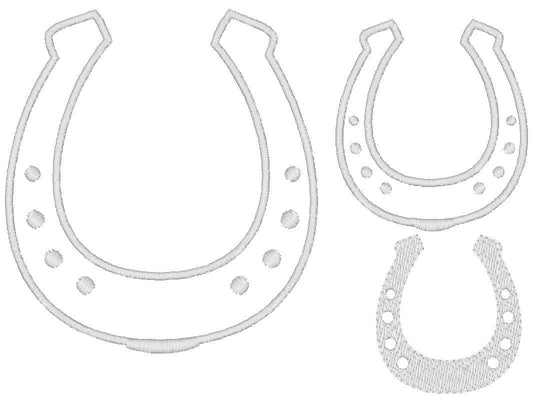 Horseshoe Fill Stitch and Applique Set