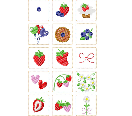 Memory Game Strawberry Party ITH