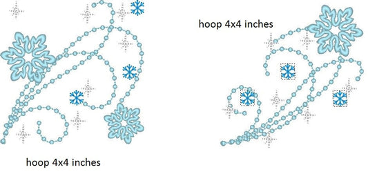 Frozen Swirl Sparkle Tail