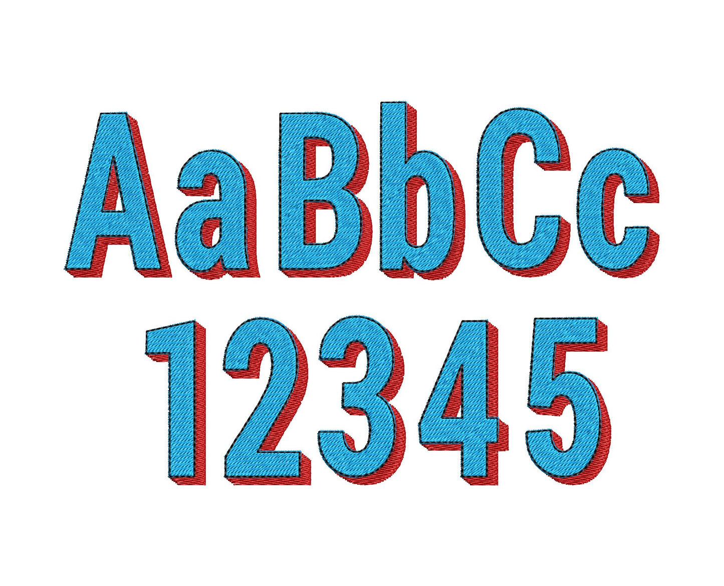 Shadow Block Font