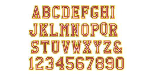 Double High Thin Athletic Sport Font