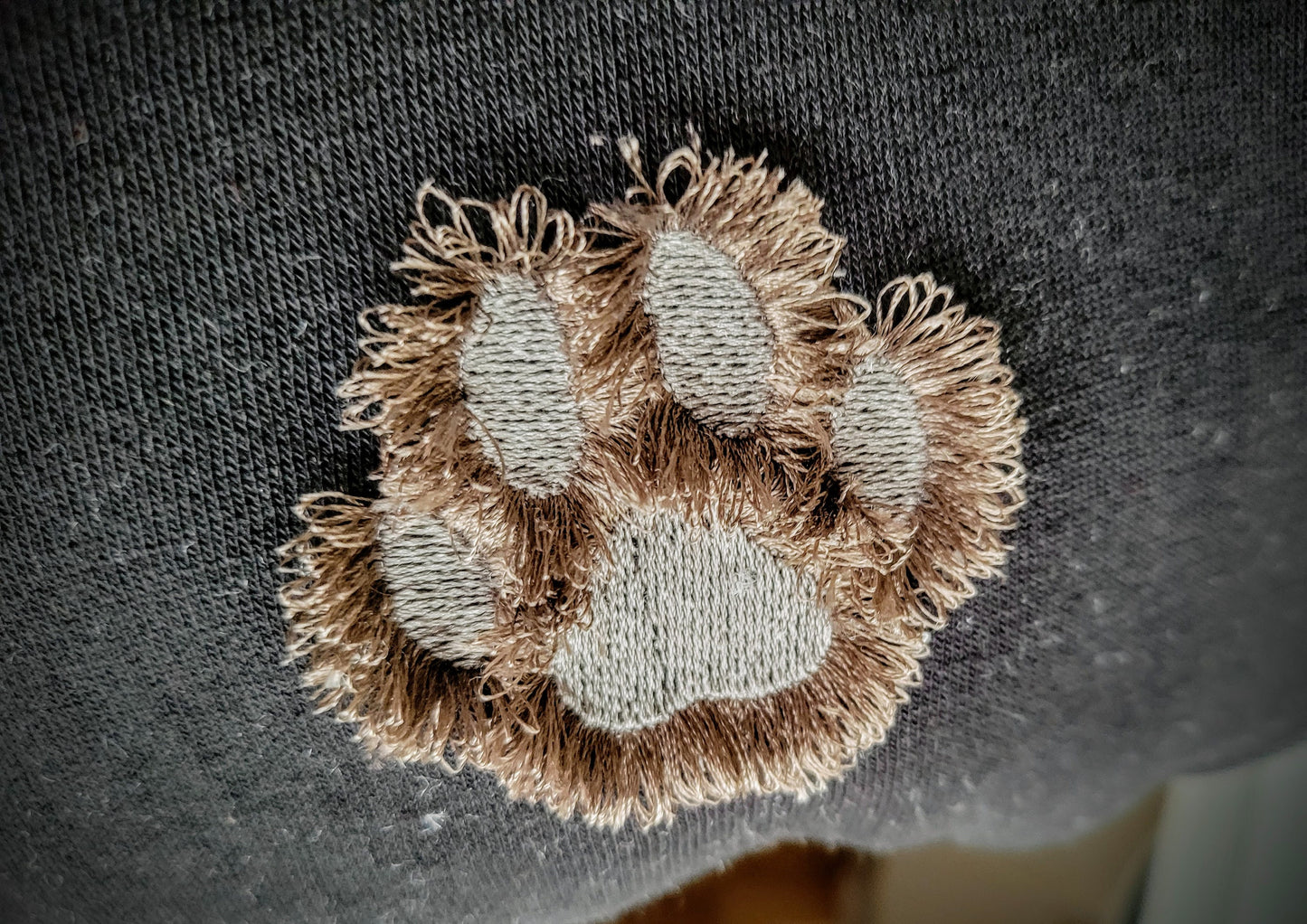 Small Tiny Fringed Paw