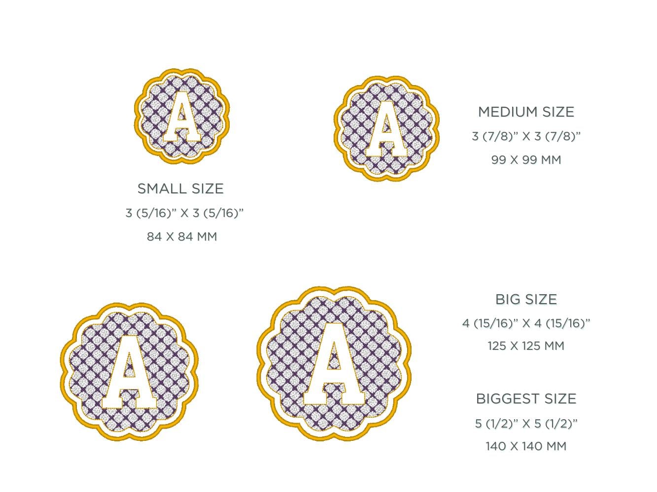 Embossed Classy Monogram