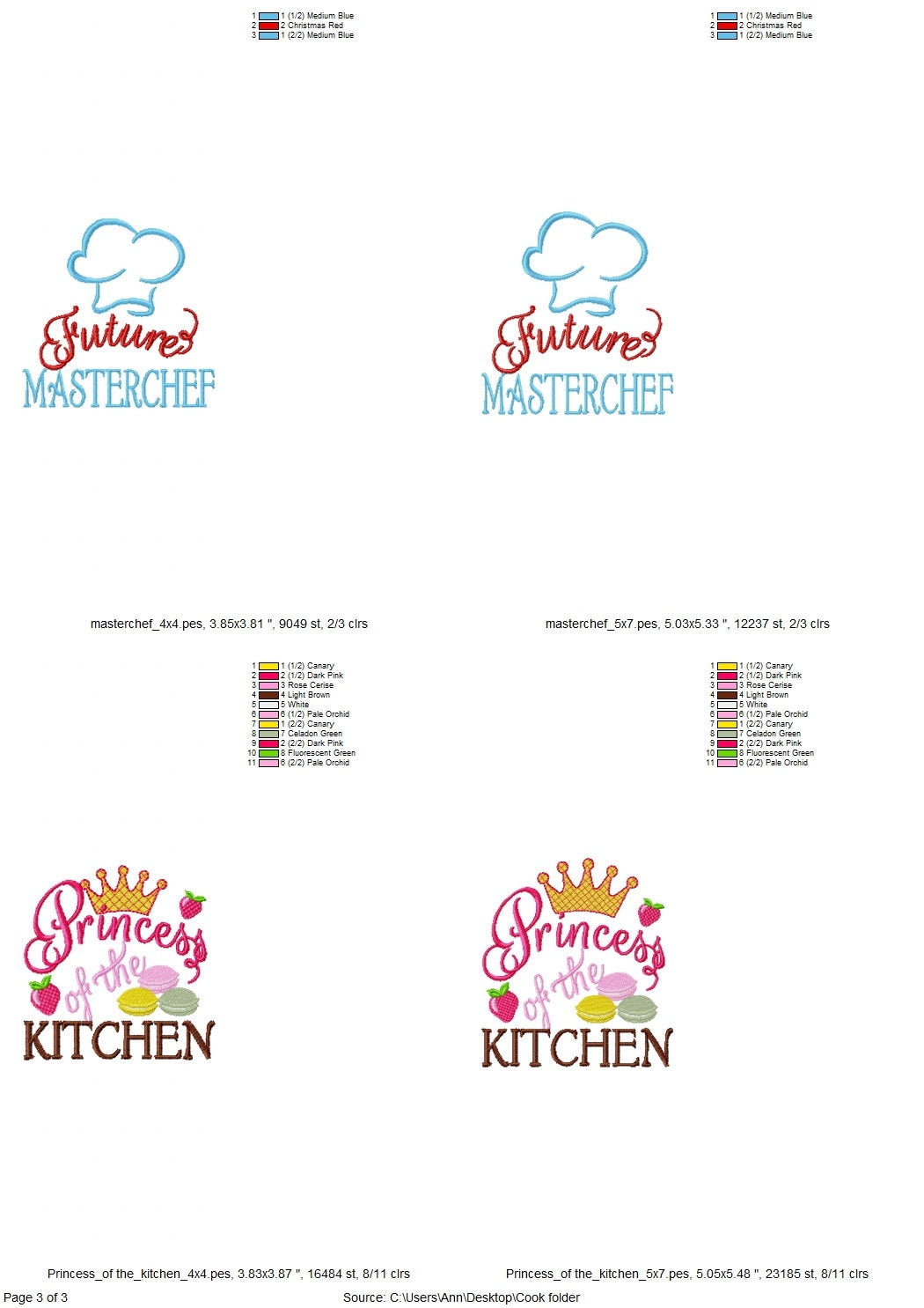 Kids Apron Kitchen Awesome Quote Set