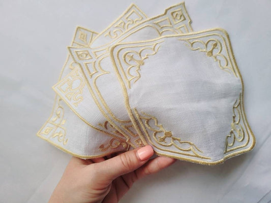 Chainoserie and Classic Napkin Set of 4