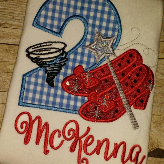 Ruby Red Slippers Applique