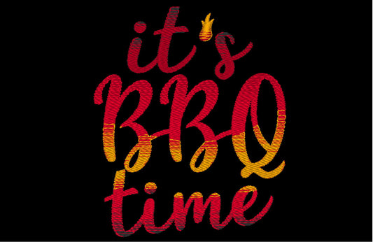 Its BBQ Time Saying