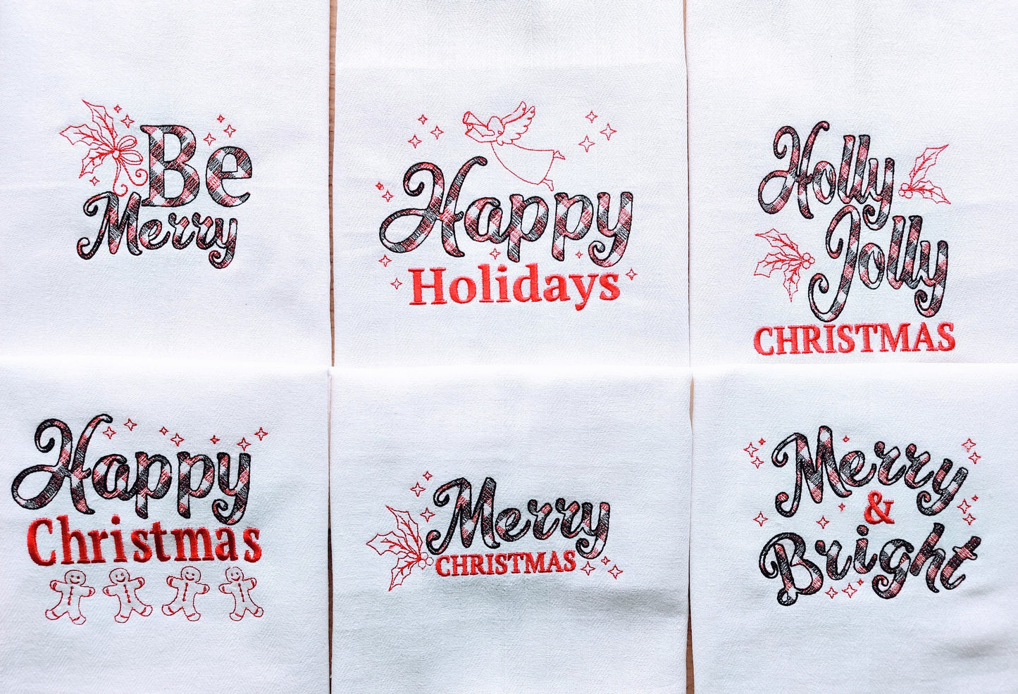 Merry Christmas Kitchen Towel Set
