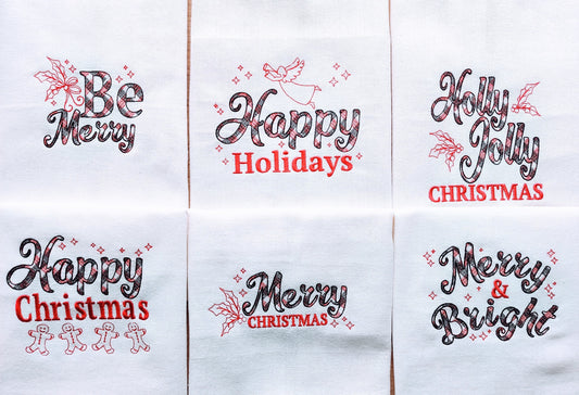 Merry Christmas Kitchen Towel Set