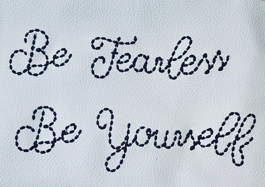 Hand Stitch Effect Bean Stitch Font