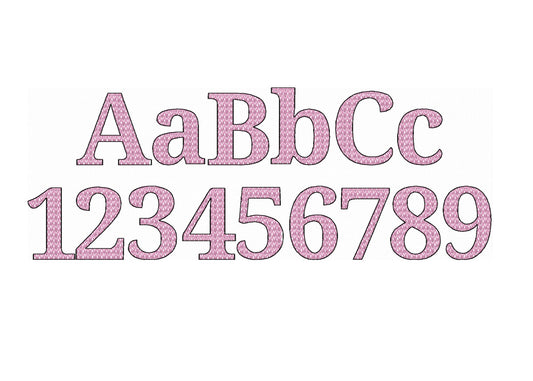 Knitted effect knit sweater light stitch Font Sheriff block Font