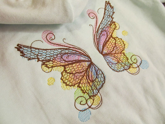 Watercolor Butterfly Wings