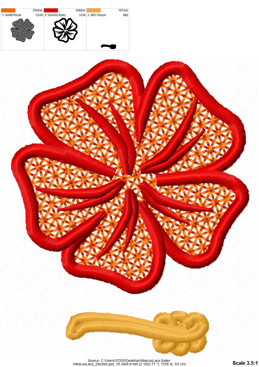 Flower Hibiscus Hawaii Summer FSL