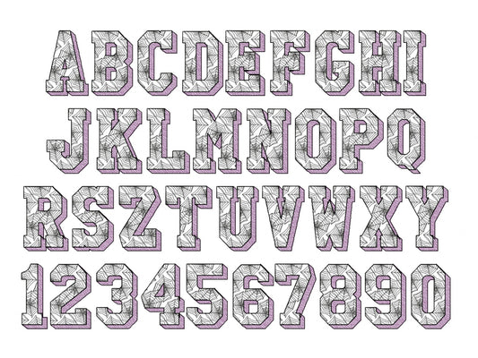 Halloween Spiderweb Shadow Font