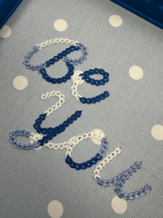 Colorful Bold Dense Chain stitch FONT machine embroidery designs in