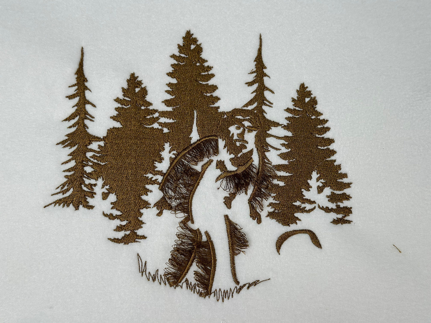 Fringed Bigfoot Yeti Sasquatch