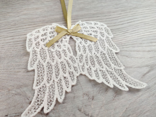 Christmas Ornament Angel Wings
