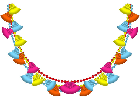 Fringed Tassel Necklace