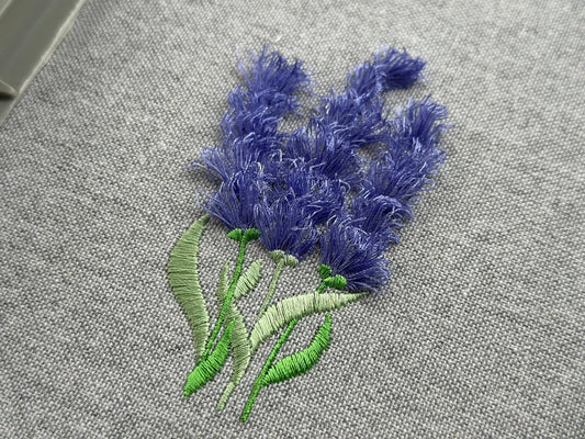 Fringed Lavender Flower Stem