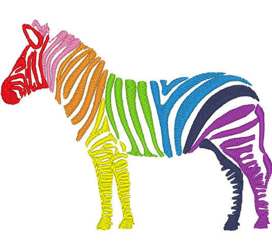 Rainbow Zebra
