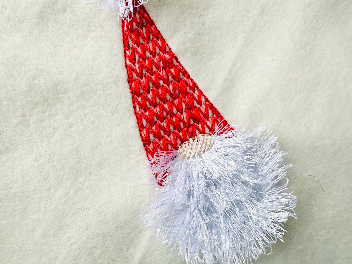 Fringed Gnome Knitted Hat