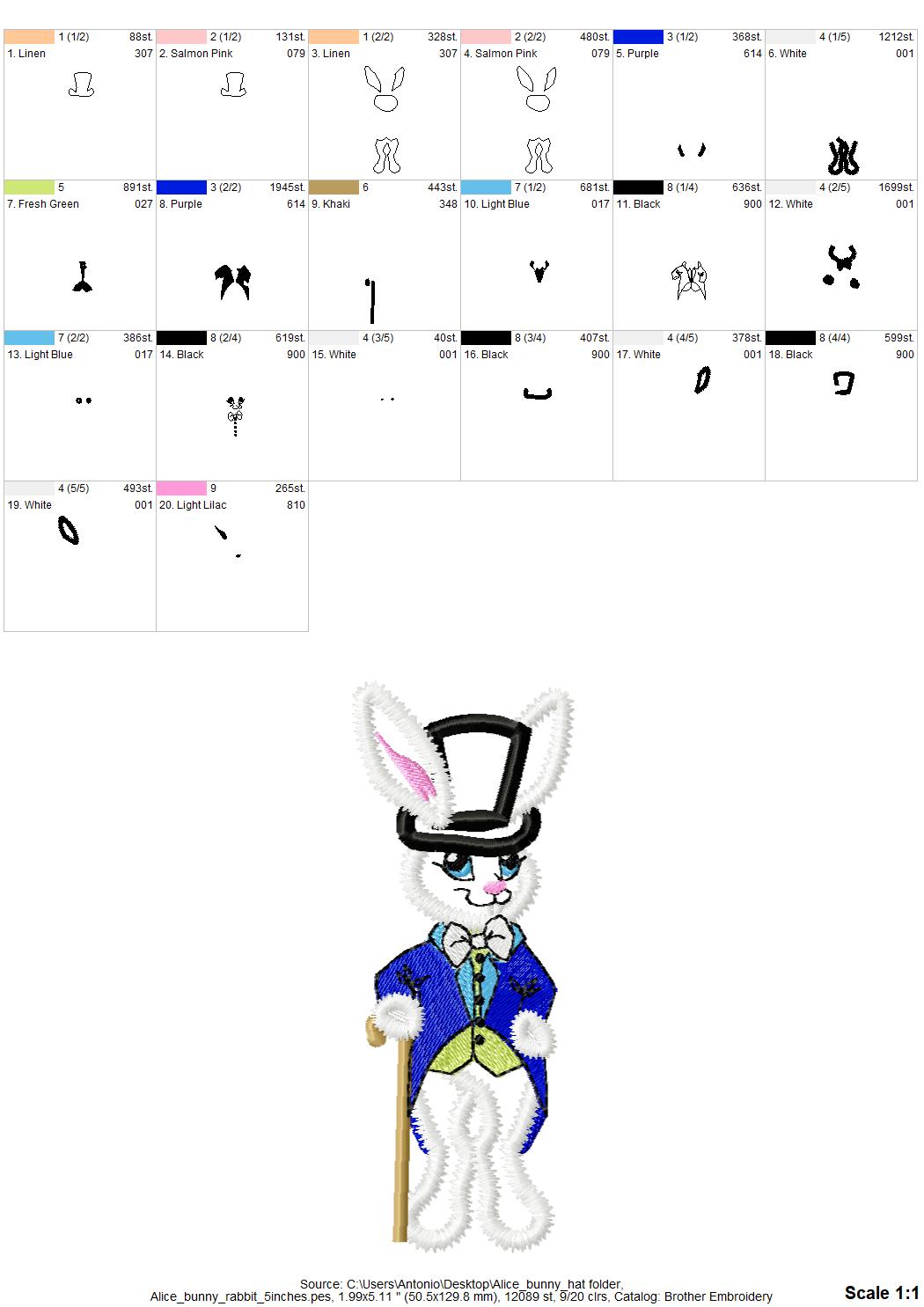 White Rabbit Alice in Wonderland