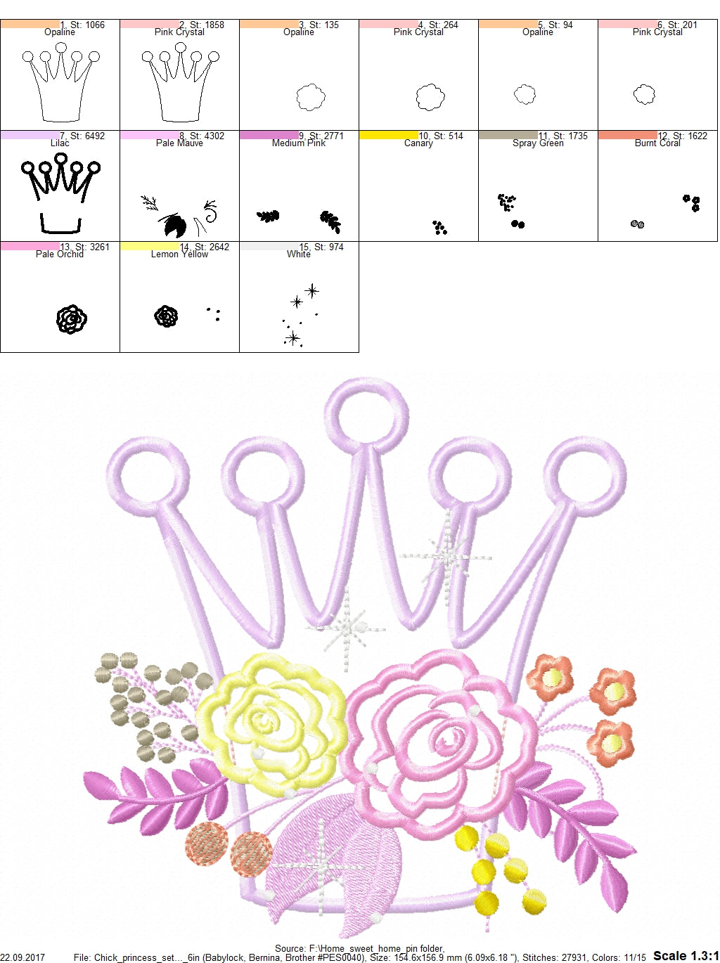 Little Princess Floral Crown
