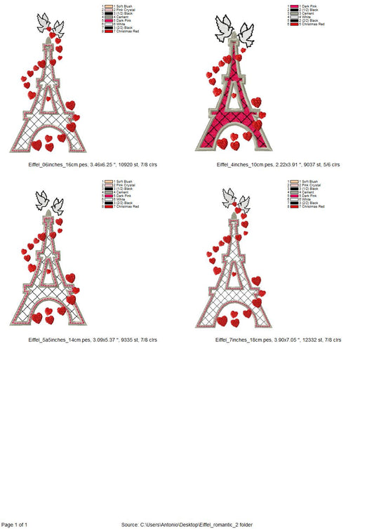 Romantic Eiffel Tower