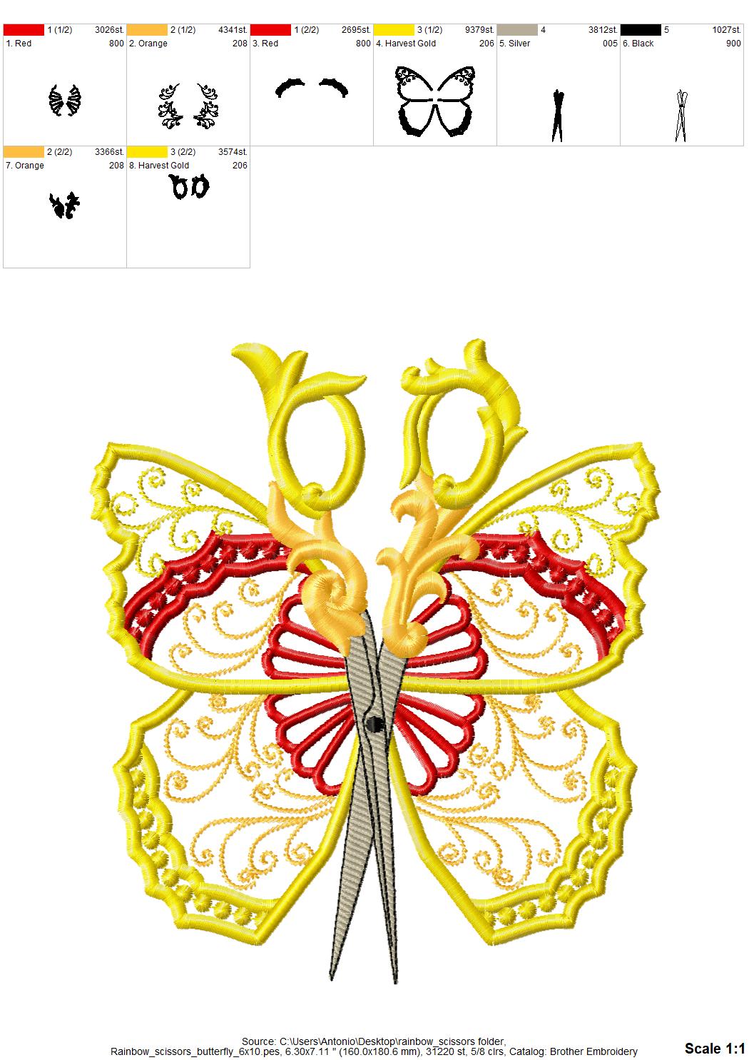 Butterfly Scissors
