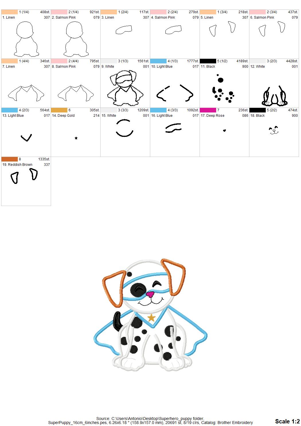 Dalmatian Puppy Superhero