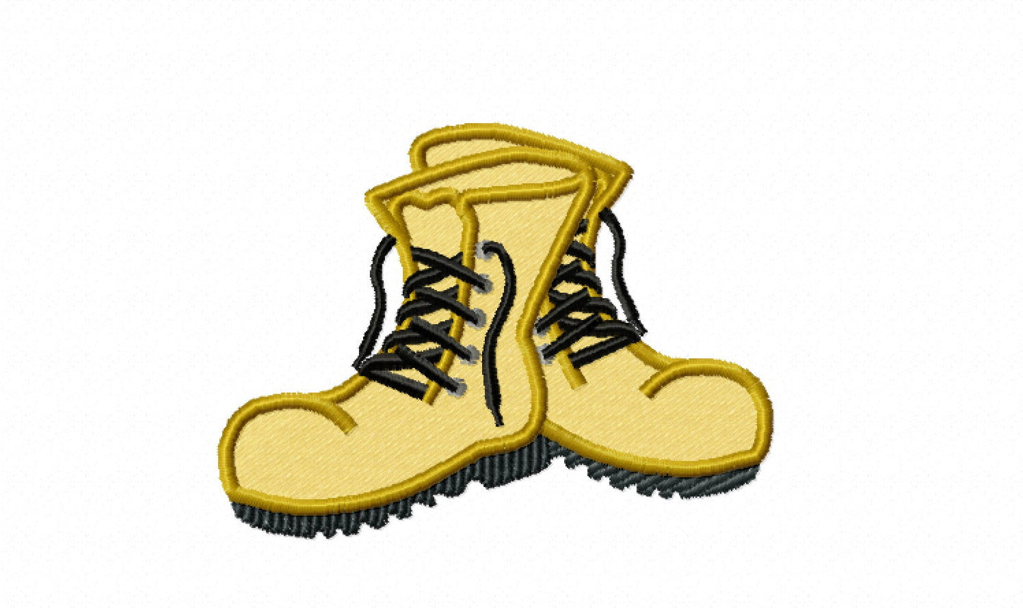 Combat Boots Applique Set