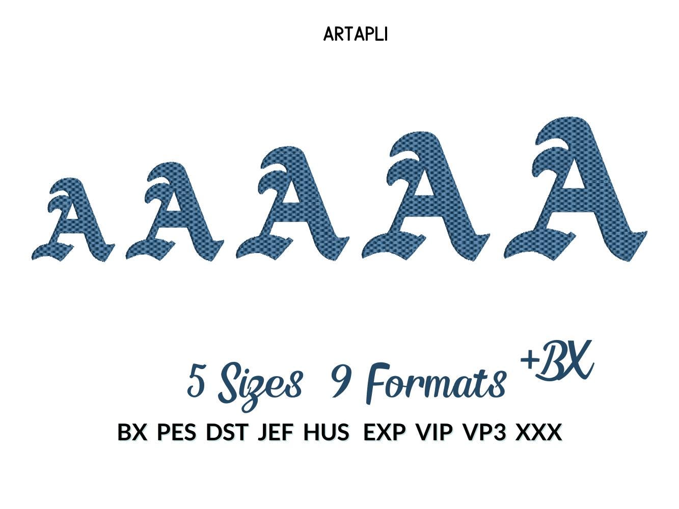 Old Style Textured Waffle Stitch Greek Font