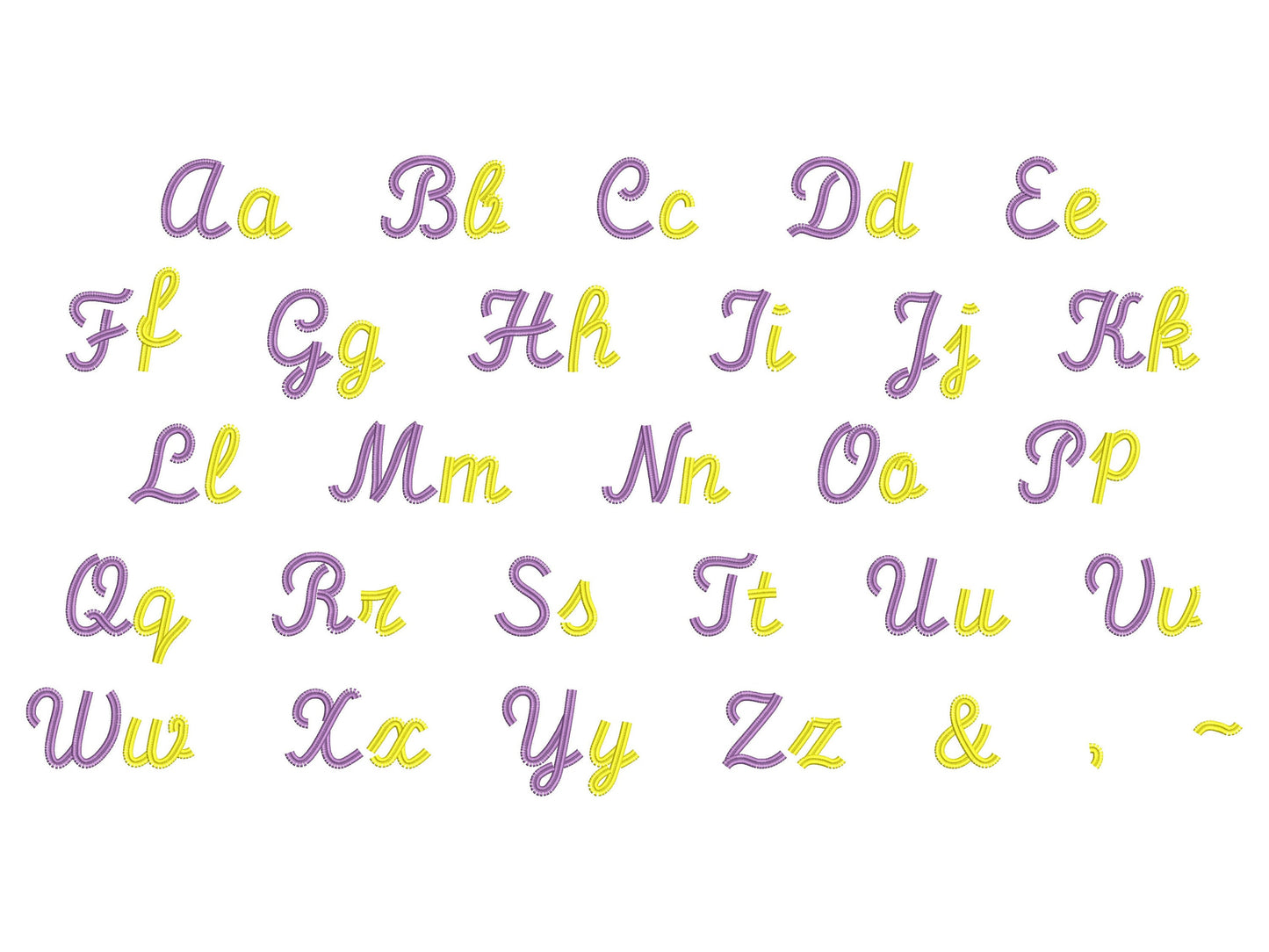 Fringed Handwritten Font Elisabeth