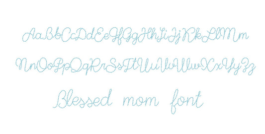 Handwritten Line Font