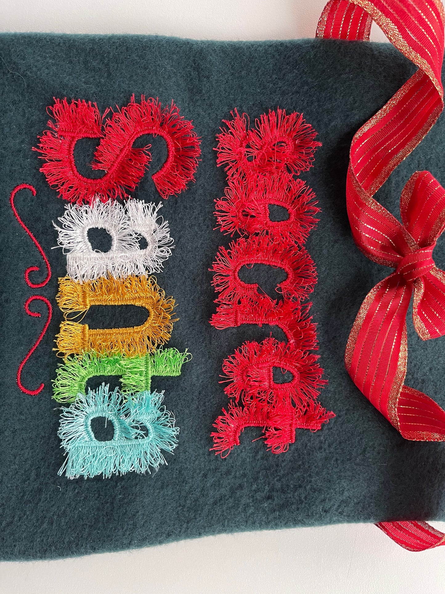 Original Fringed Font