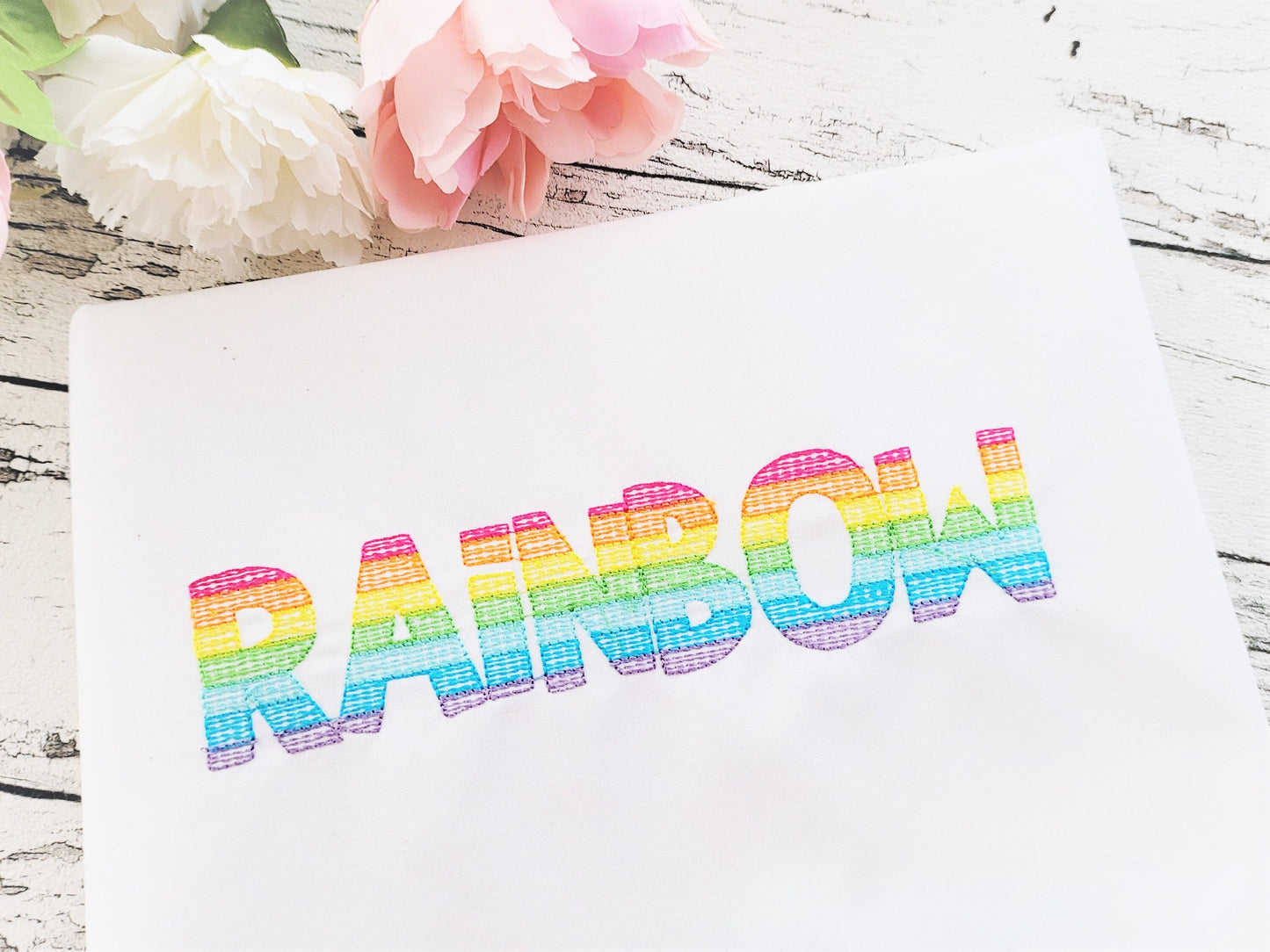 Rainbow Quick Sketch Fill Font