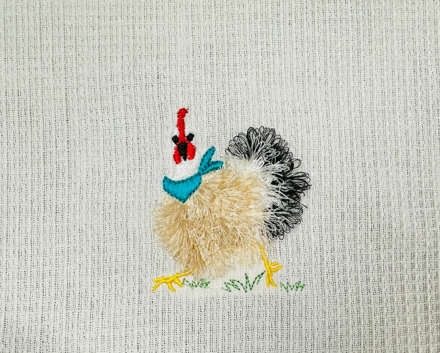 Fringed Chicken with Bandanna