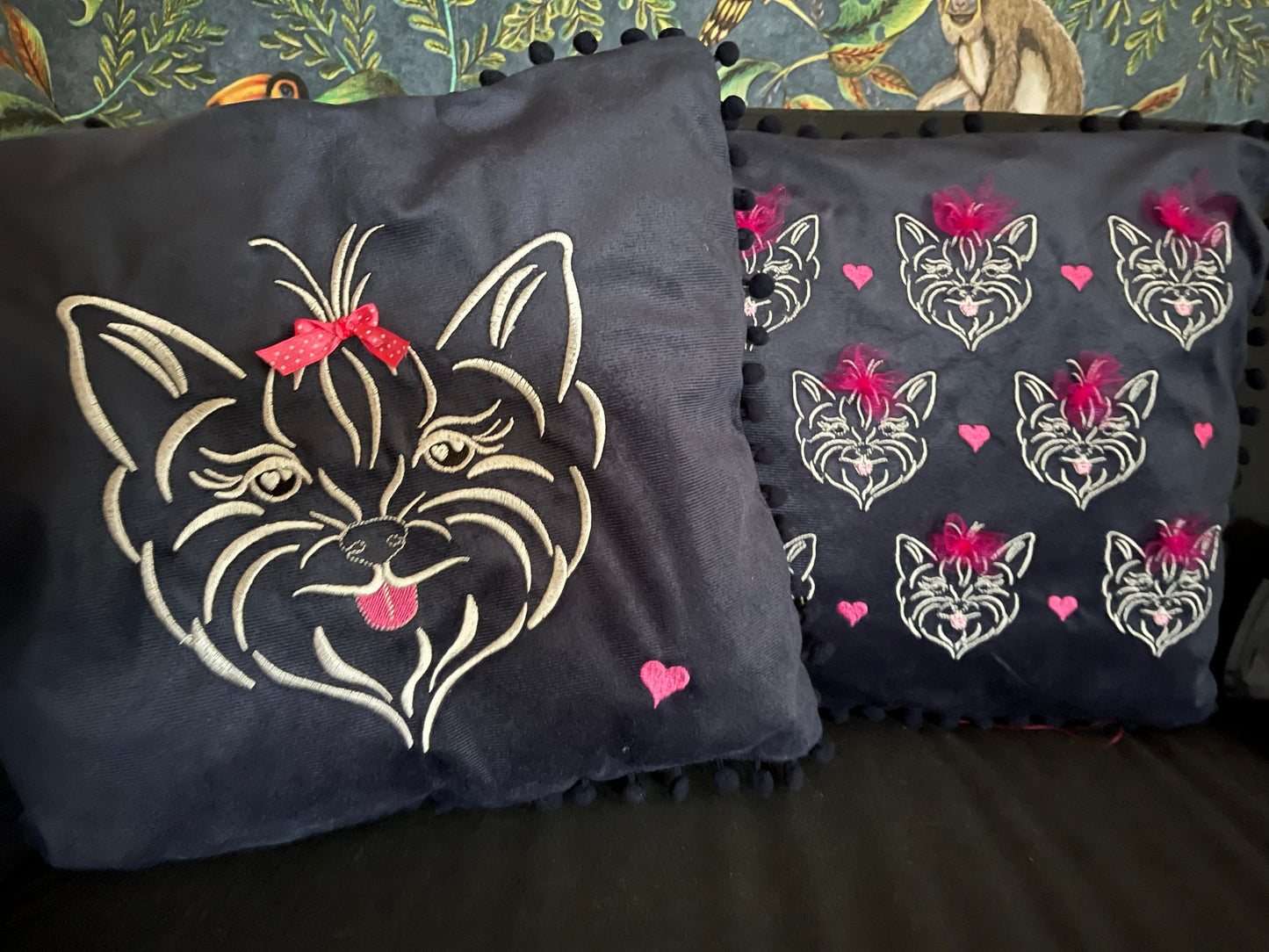 Chihuahua Dog pet little puppy machine embroidery designs in multiple