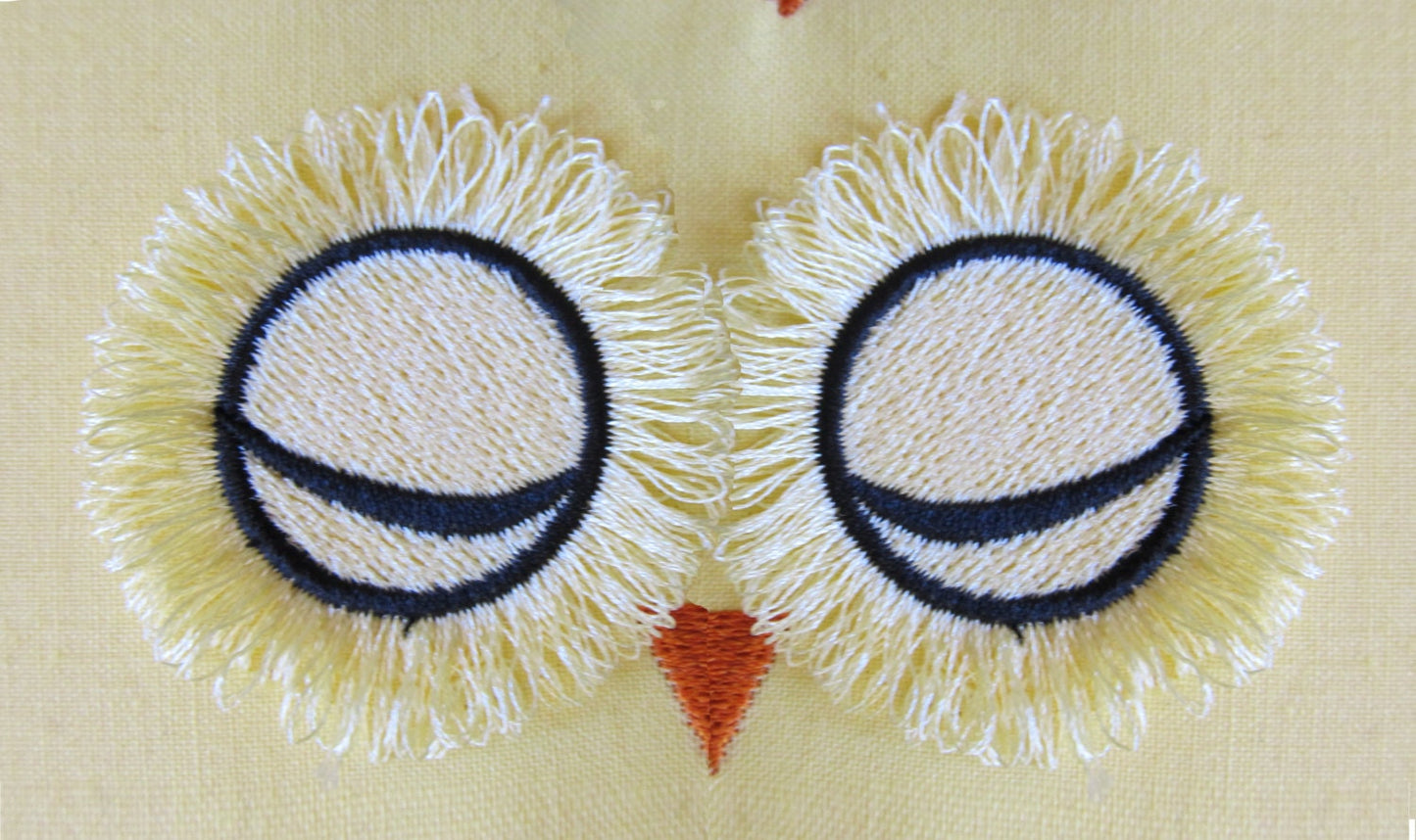 Owl Doll Fringed Eyes