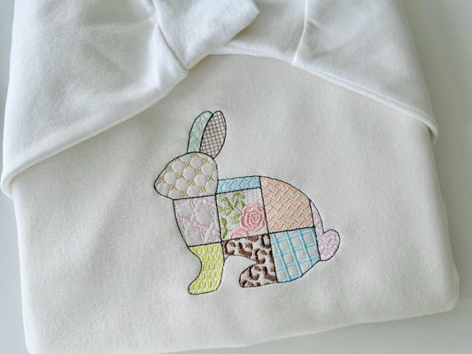 Patchwork Patterned Bunny