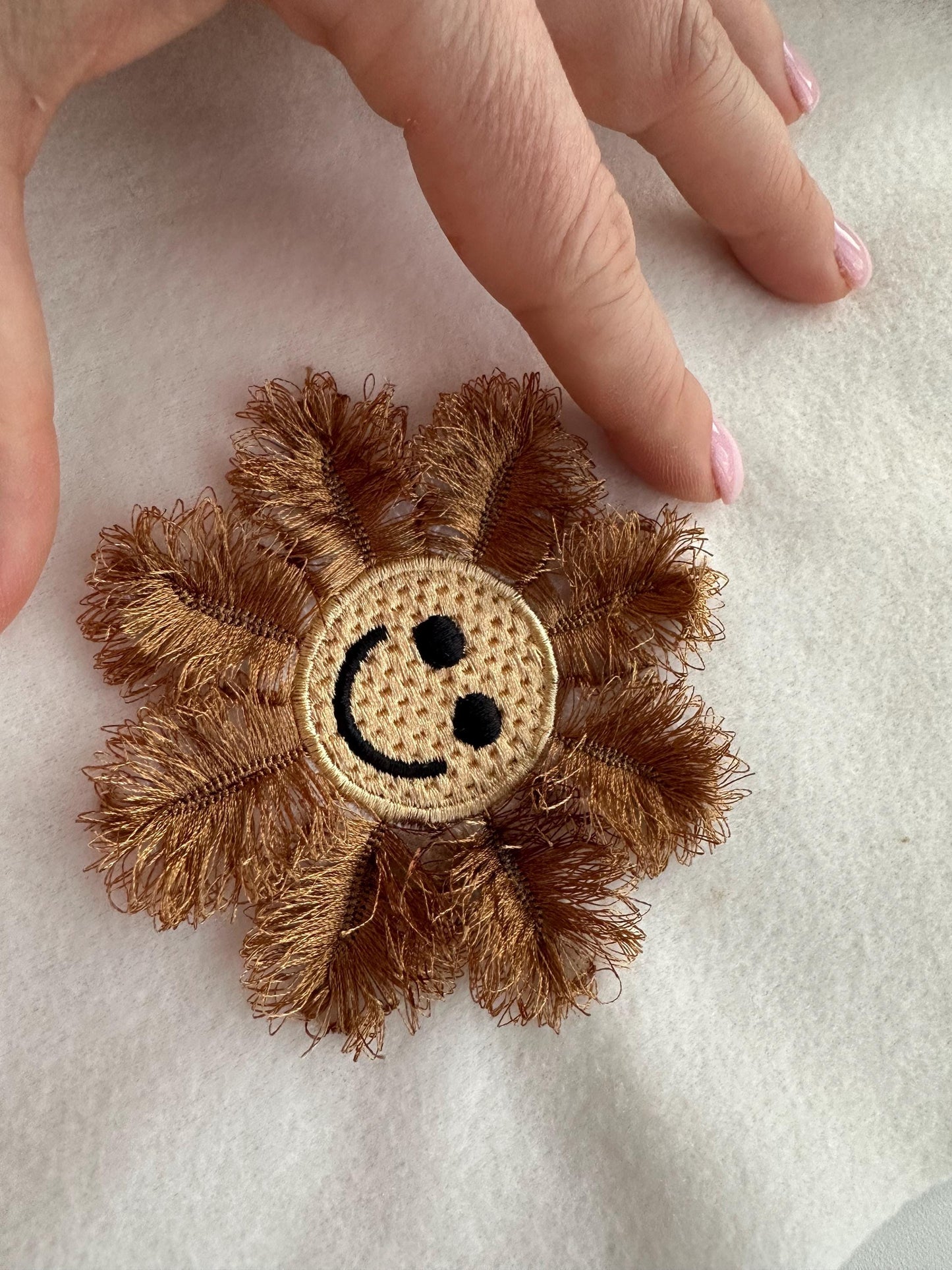 Happy Fringed Smiling Sun