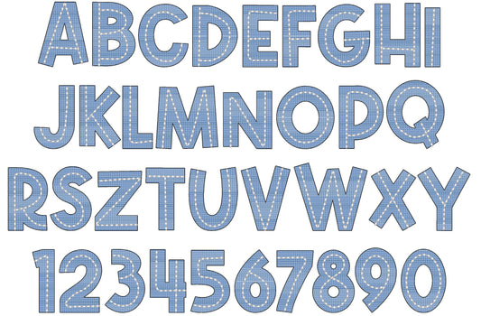 Light Stitch Preschool Pre-K Font