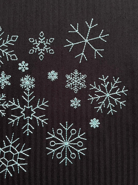 Micro Mini Single Snowflake Set of 16