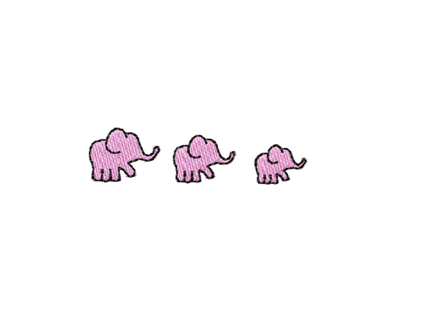 Mini Elephant Family
