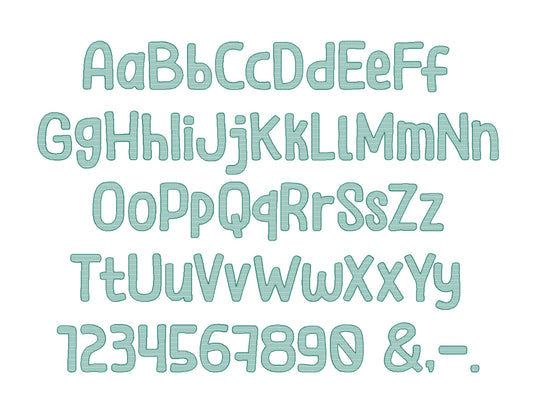 Light Stitch Kids Baby Font