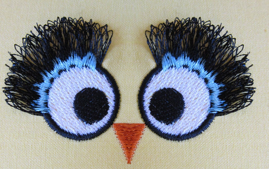 Owl Doll Eyes Fringed Eyelashes