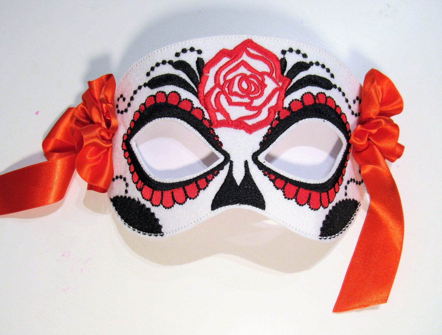Calavera Skull Mask Feltie ITH