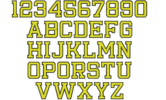 Mini Varsity Collegiate Type Font